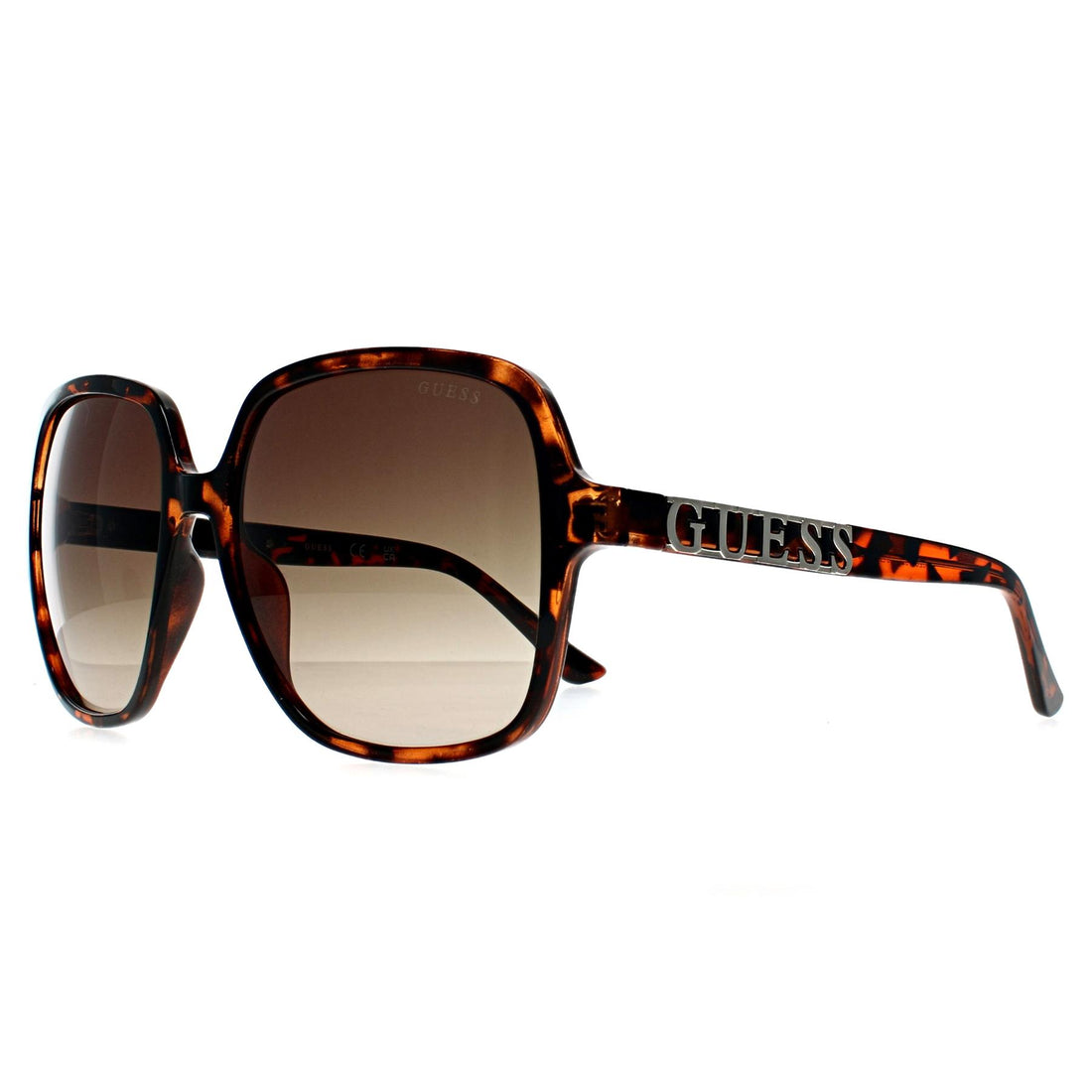 Guess Sunglasses GF6203 52P Dark Havana Brown Gradient