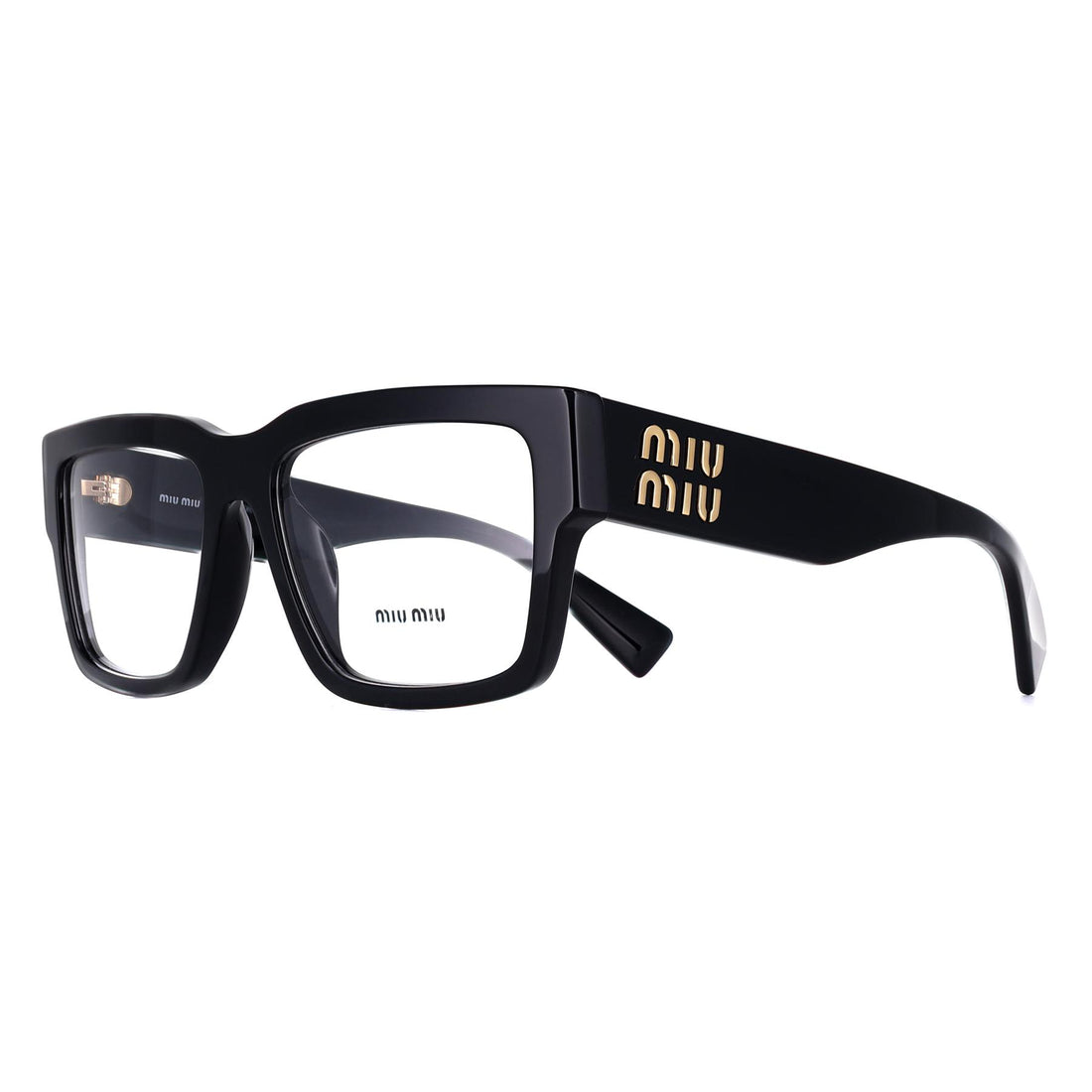 Miu Miu Glasses Frames MU02XV 1AB1O1 Black Women