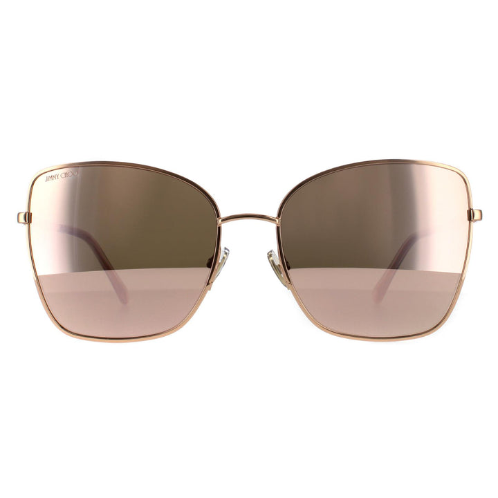 Jimmy Choo Sunglasses ALEXIS/S DDB SQ Gold Copper Multilayer Gold
