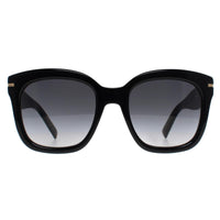 Hugo Boss Sunglasses BOSS 1731/S 807 9O Shiny Black Grey Gradient with Light Mirror