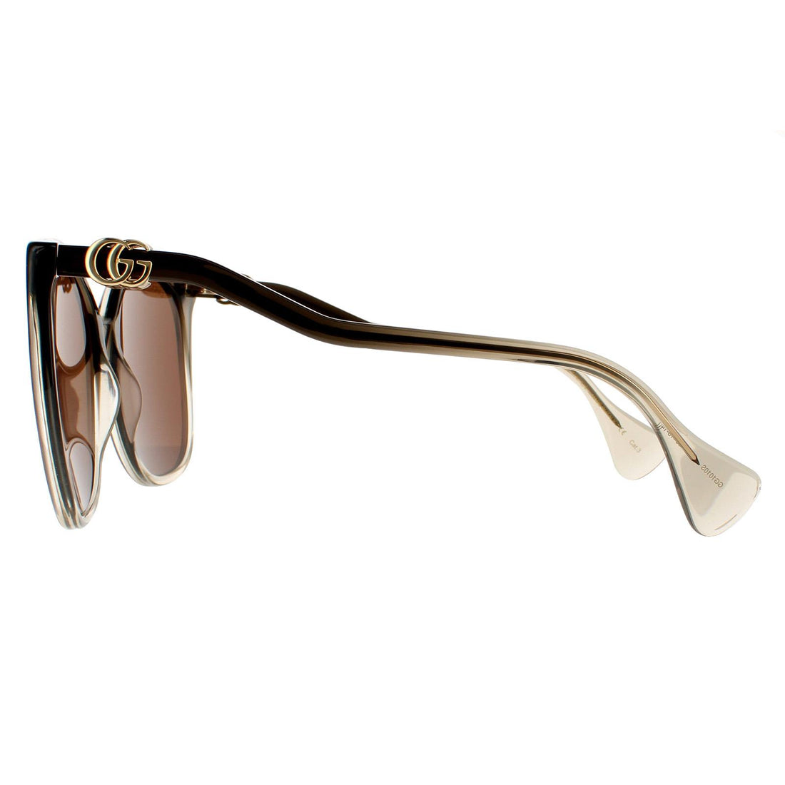 Gucci Sunglasses GG1010S 002 Brown Brown