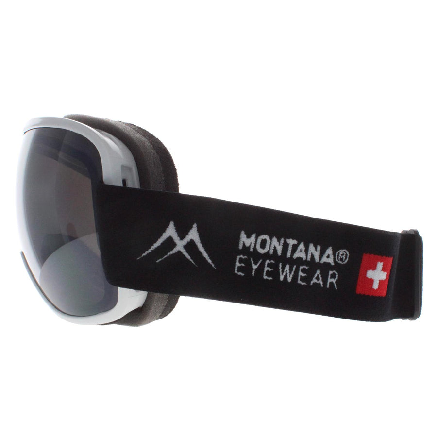Montana Ski Goggles MG12A A White Smoke Grey Cat3