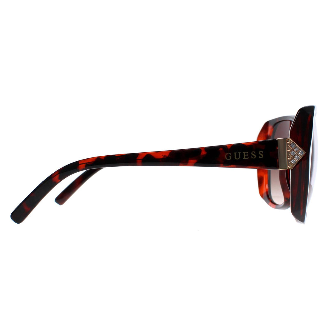 Guess Sunglasses GF0373 52F Brown Brown Gradient