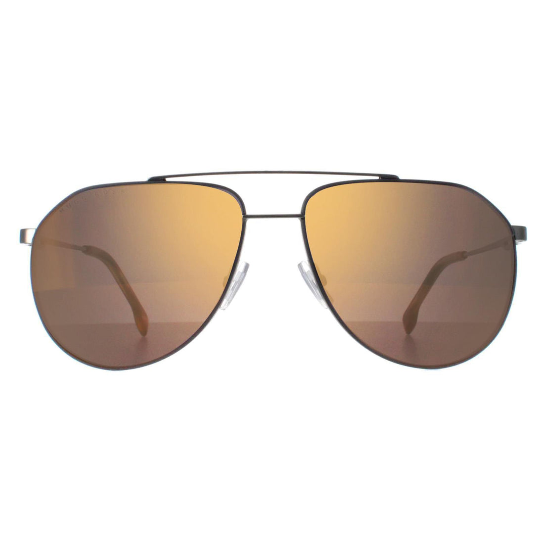 Hugo Boss Sunglasses BOSS 1326/S 6C5 Ruthenium Brown Gold Mirror