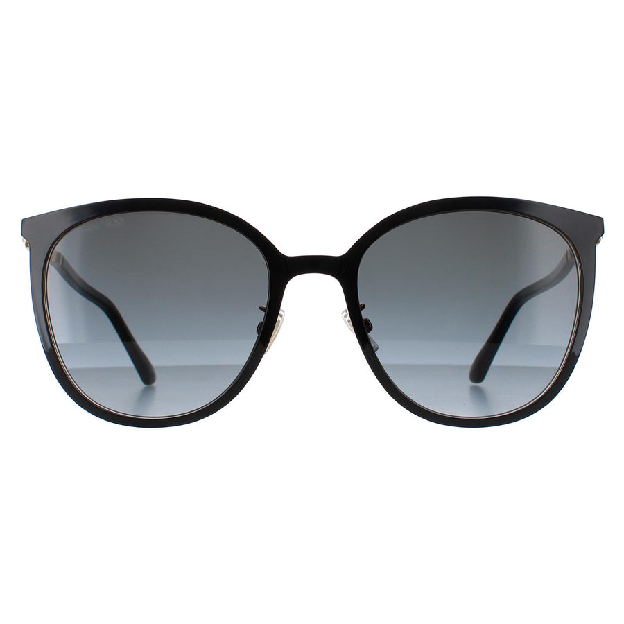Jimmy Choo Sunglasses ORIA/G/SK 2M2 9O Black Gold Dark Grey Gradient