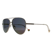 Polaroid Sunglasses PLD 6187/S SZJ SZJ Ivory Gold Grey Pink Polarized