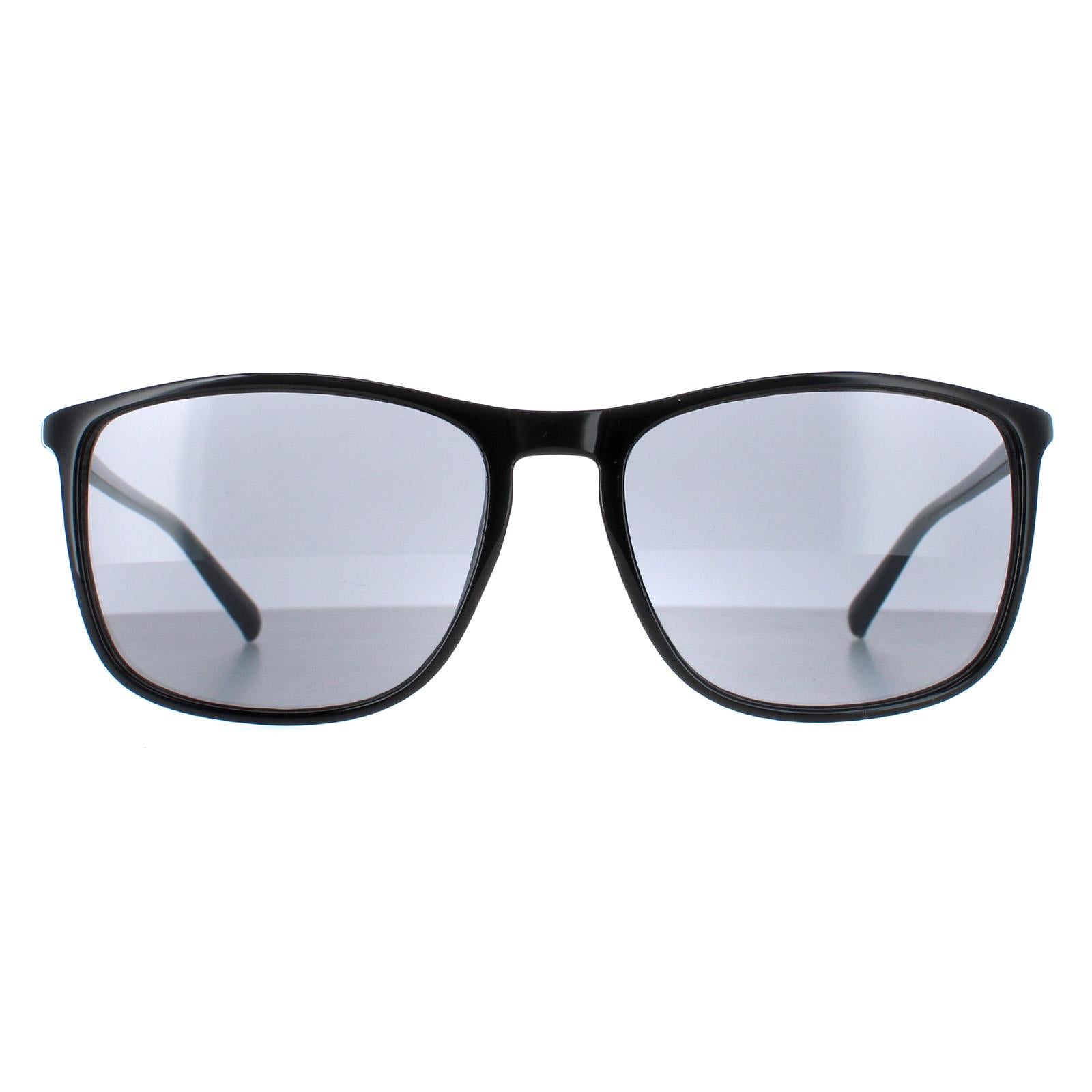 Sunglasses CK20524S 001 Shiny Solid Smoke Grey