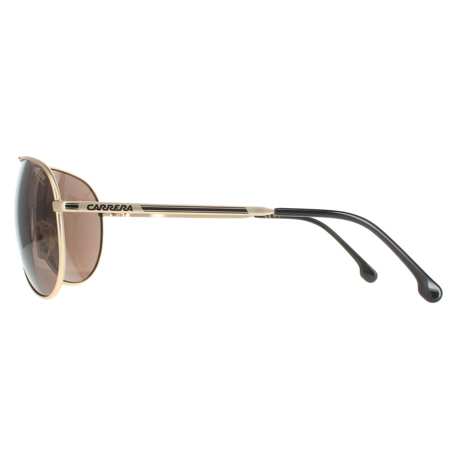Carrera Sunglasses Gipsy 65 AOZ 70 Matte Gold Brown