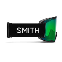Smith Ski Goggles Stash XL 2QJ XP Black ChromaPop Everyday Green Mirror & Storm Blue Sensor Mirror