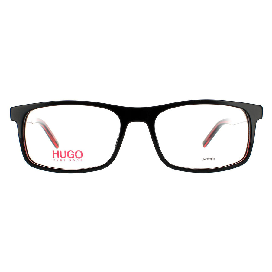 Hugo By Hugo Boss HG 1004 Glasses Frames Black Red