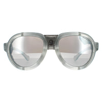 Moncler ML0090 Sunglasses Grey / Smoke Mirror