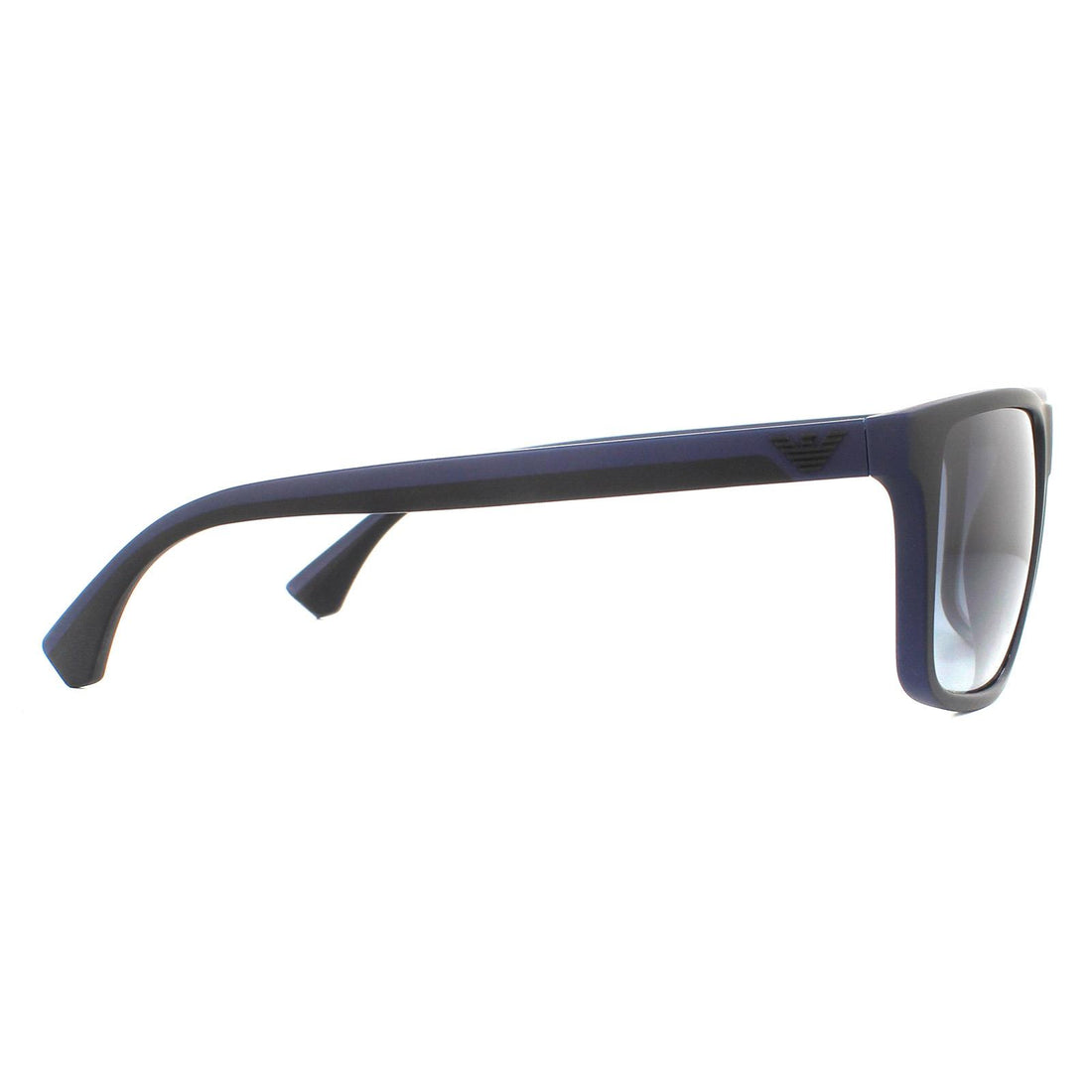 Emporio Armani Sunglasses EA4033 58644L Black and Rubber Blue Blue Gradient