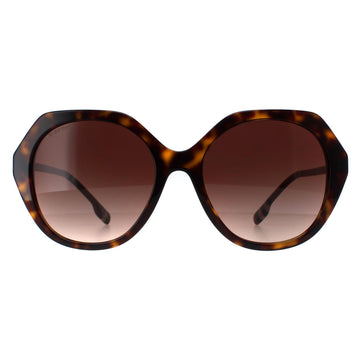 Burberry BE4375 Sunglasses Dark Havana Brown Gradient