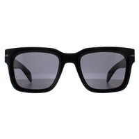 David Beckham Sunglasses DB7100/S 807 IR Black Dark Grey