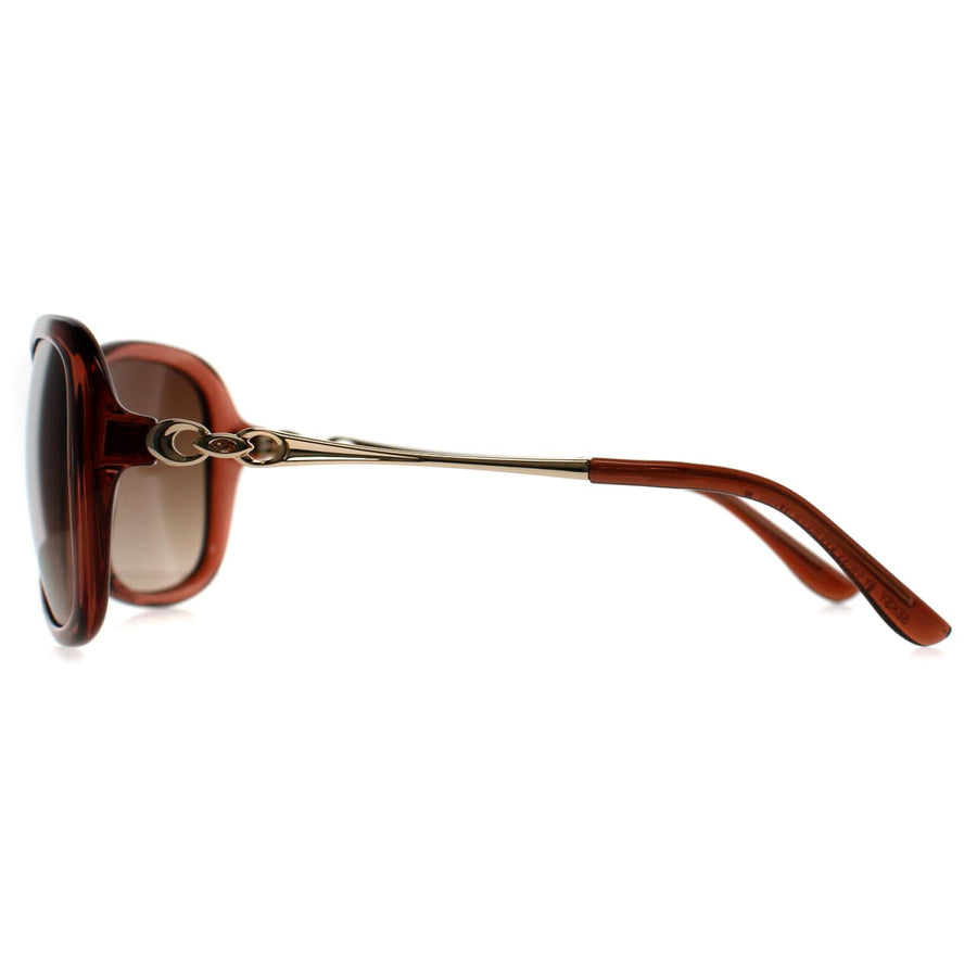 Seksy Sunglasses N2814 B Transparent Brown Brown Gradient