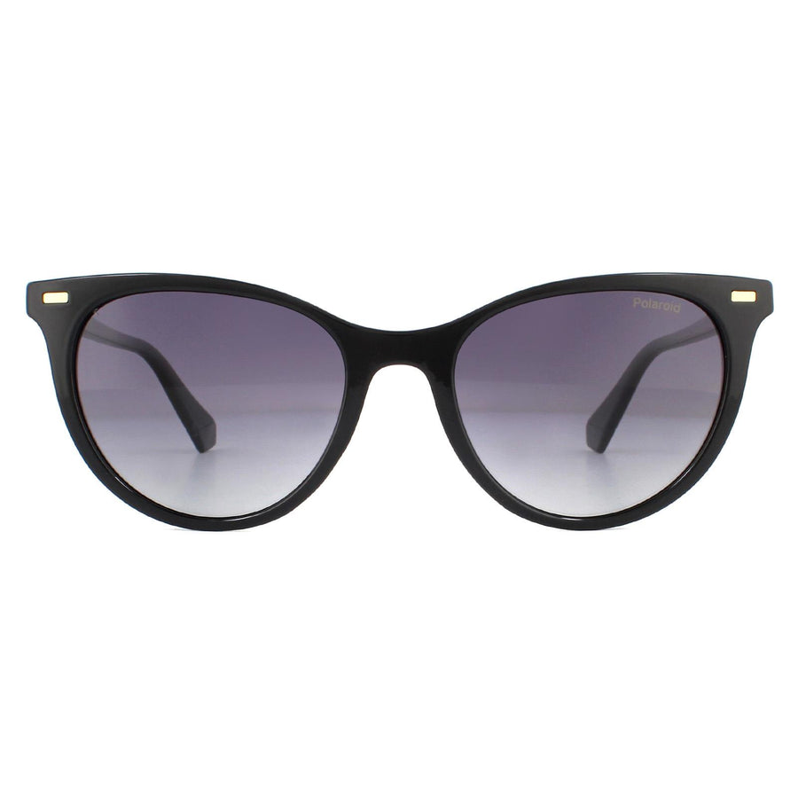 Polaroid PLD 4107/S Sunglasses Black Grey / Grey Gradient Polarized