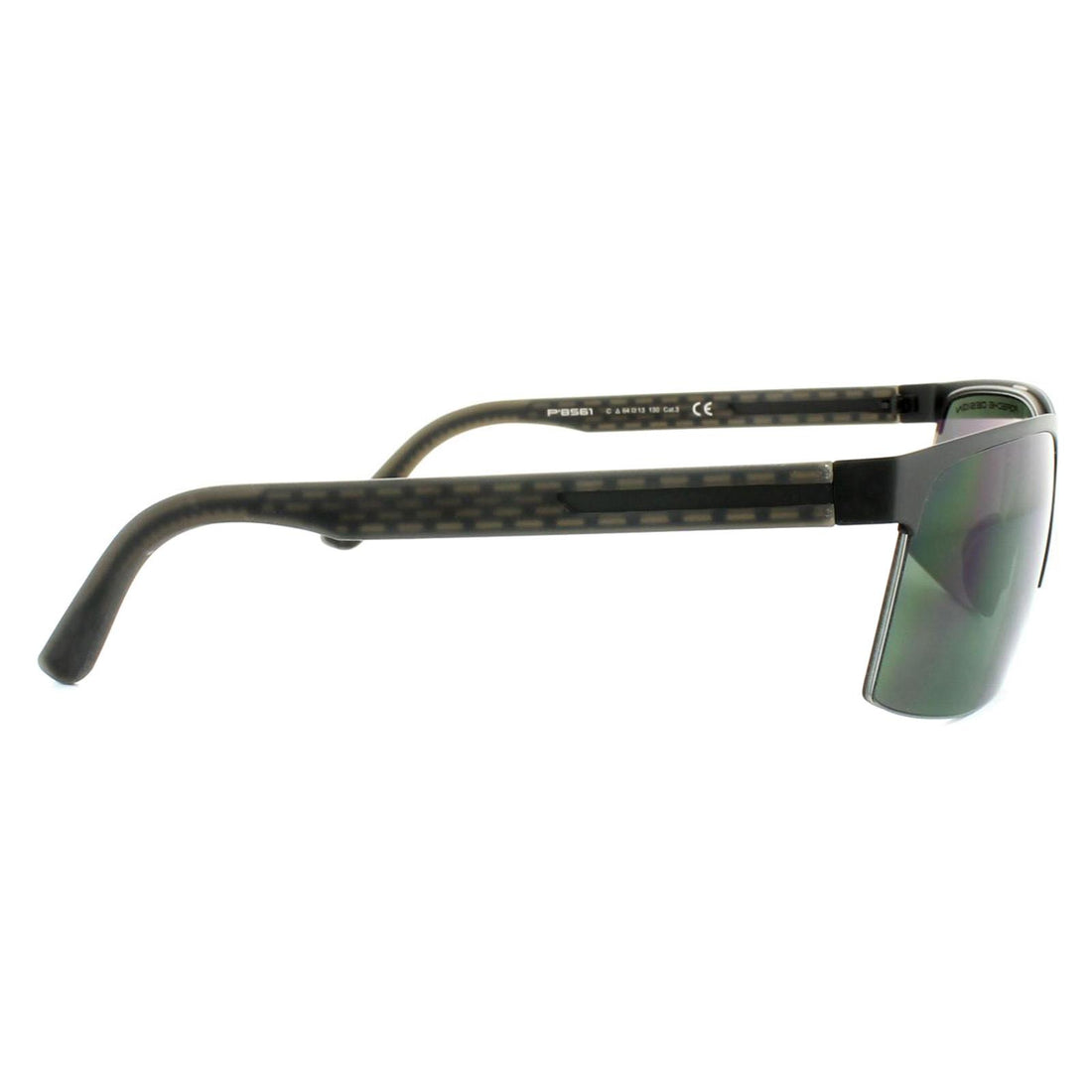 Porsche Design Sunglasses P8561 C V601 Black Green