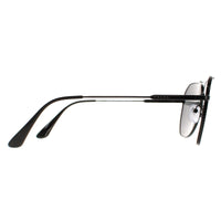 Prada Sunglasses PR63XS 1AB08G Black Grey Polarized