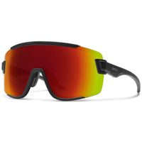 Smith Sunglasses Wildcat 003 X6 Matte Black ChromaPop Red Mirror