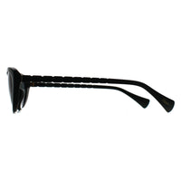 Ralph by Ralph Lauren Sunglasses RA5338U 500187 Shiny Black Grey Gradient