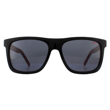 Hugo by Hugo Boss Sunglasses HG 1009/S OIT IR Black Red Grey