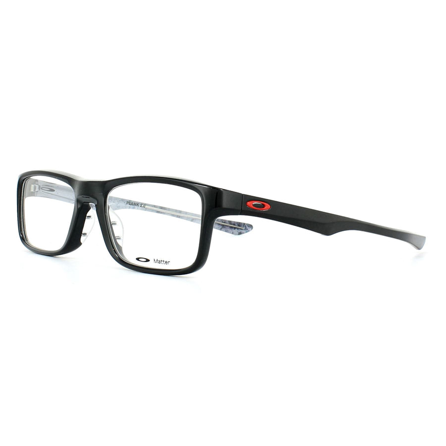 Oakley Plank 2.0 Glasses Frames Polished Black 51
