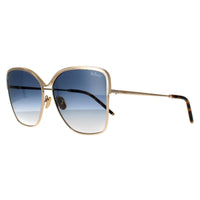 Mulberry Sunglasses SML040 0300 Shiny Rose Gold Blue Pink Gradient