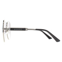 Guess Sunglasses GF6190 10B Shiny Light Nickeltin Grey Gradient