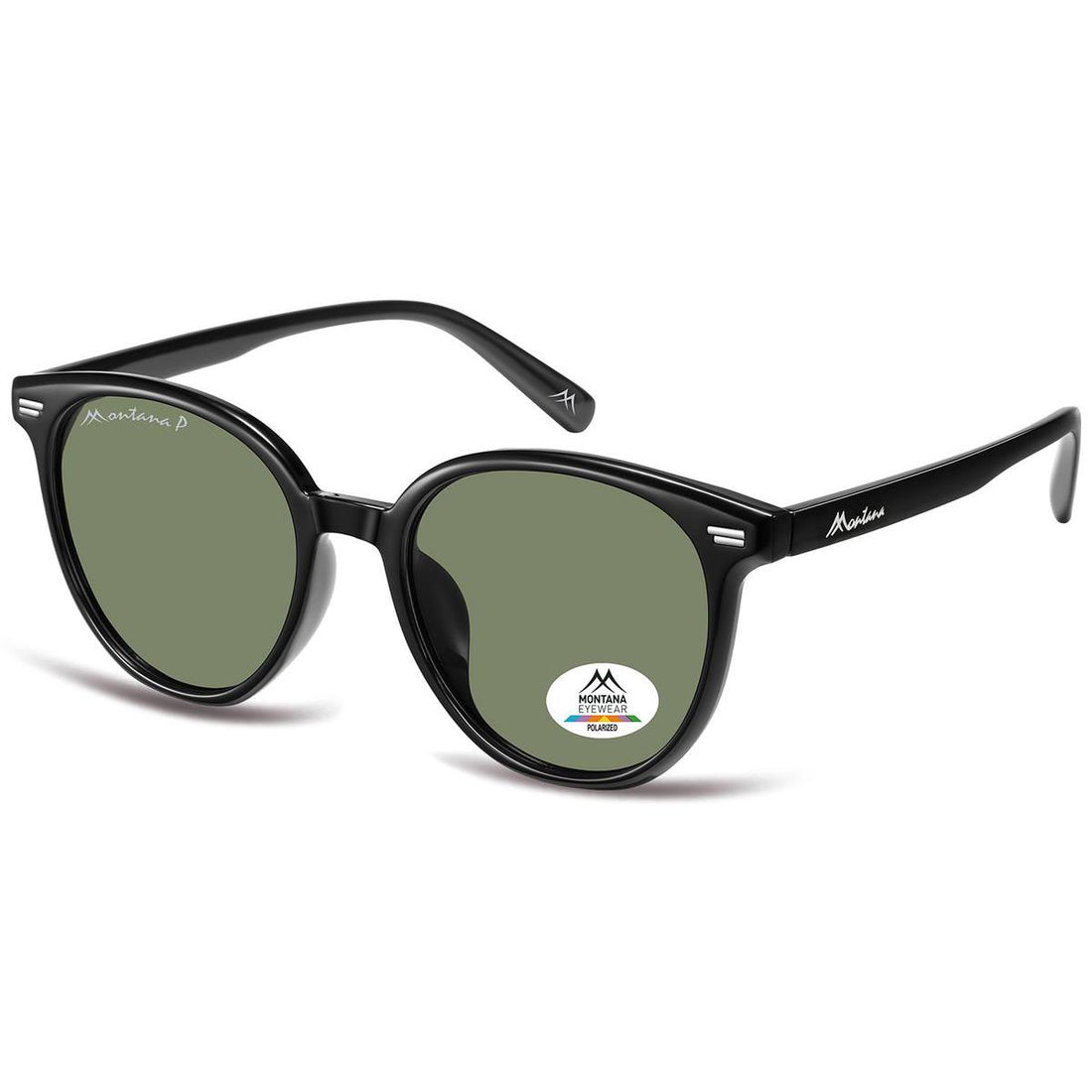 Montana Sunglasses MP182 A Black Green Polarized