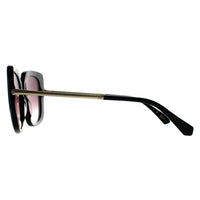 Ted Baker Sunglasses TB1732 Heather 001 Gloss Black Brown Gradient