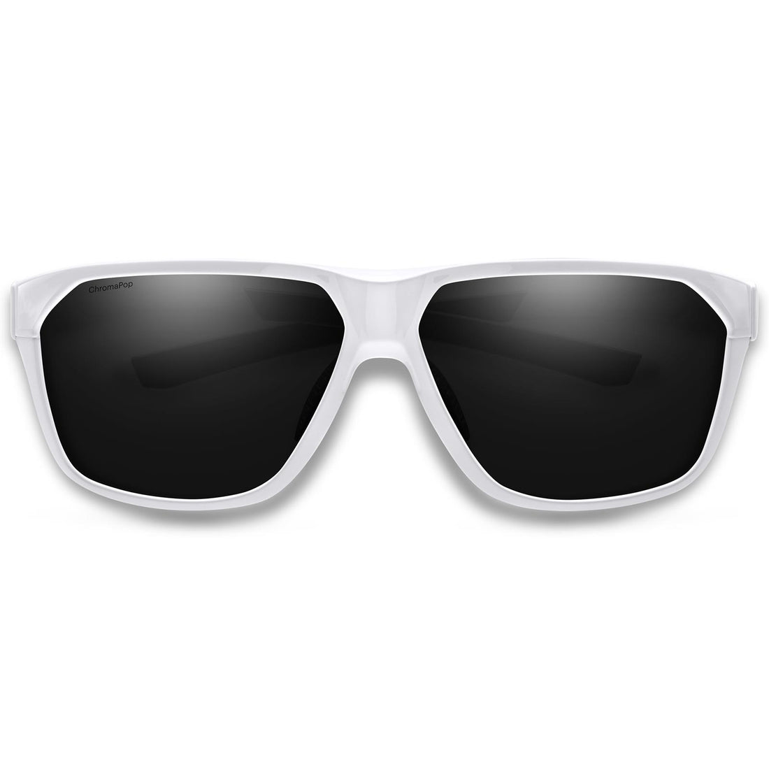 Smith Sunglasses Leadout 0BK 1C White Silver ChromaPop Black