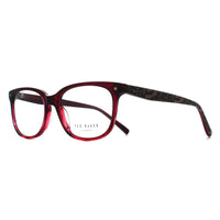 Ted Baker Glasses Frames TB9254 Annie 201 Crystal Purple Pink Horn Women