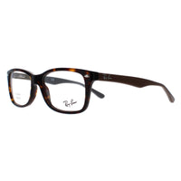 Ray-Ban Glasses Frames 5228 5545 Havana & Brown on Beige Grey