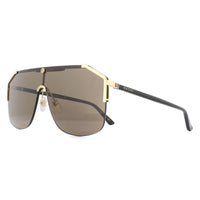 Gucci Sunglasses GG0291S 002 Gold and Black Brown