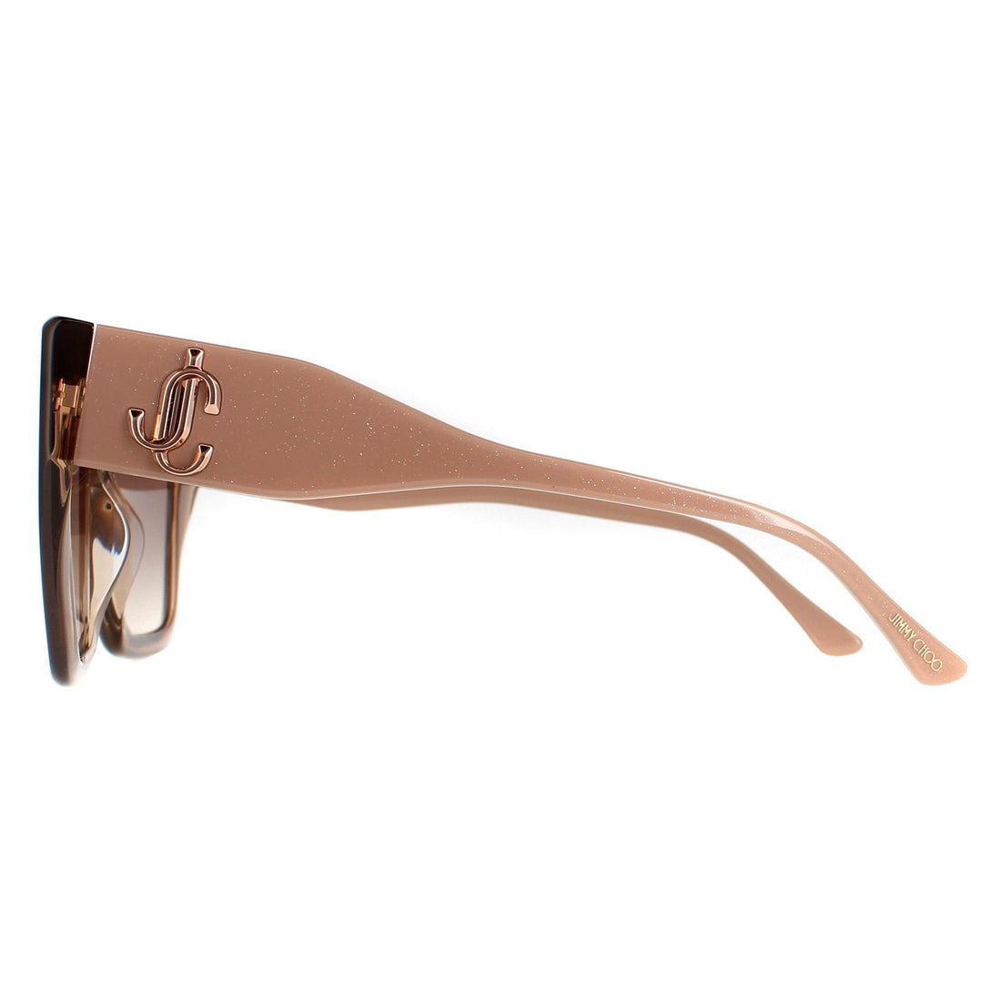 Jimmy Choo Sunglasses ELENI/G/S FWM HA Nude Brown Gradient