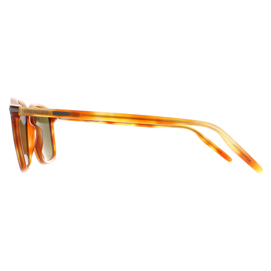 Serengeti Sunglasses Lenwood 8932 Shiny Caramel Mineral Polarized 555nm