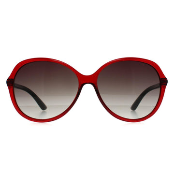 Seksy Sunglasses N2809 B Transparent Burgundy Smoke Gradient