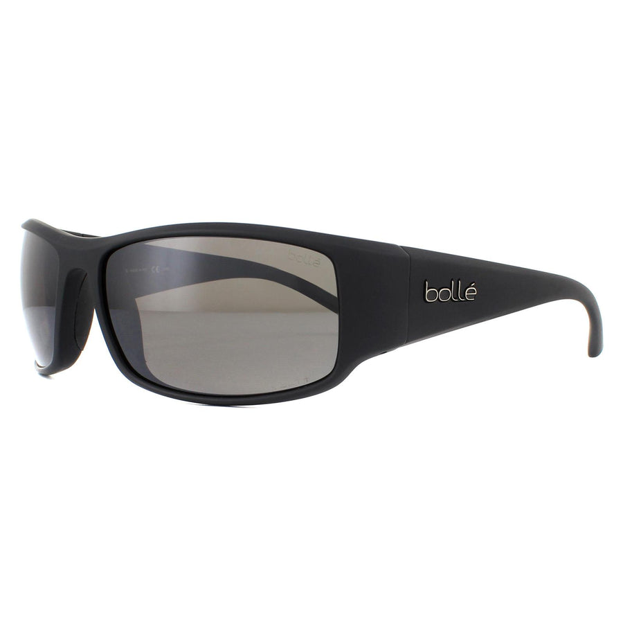 Bolle Sunglasses King BS026002 Matte Black Volt+ Gun Polarized