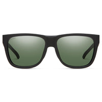 Smith Sunglasses Lowdown 2 003 L7 Matte Black ChromaPop Polarized Grey Green