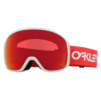 Oakley Ski Goggles Flight Tracker XL OO7104-21 Factory Pilot Viper Red Grey Prizm Snow Torch Iridium