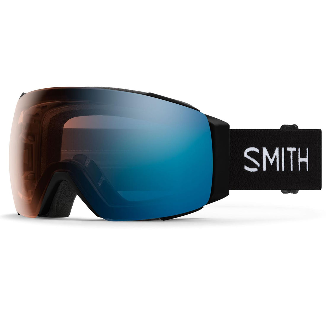 Smith Ski Goggles I/O Mag 0JX 4L Black ChromaPop Pro Photochromic Blue Mirror & CP Storm Blue Sensor Mirror