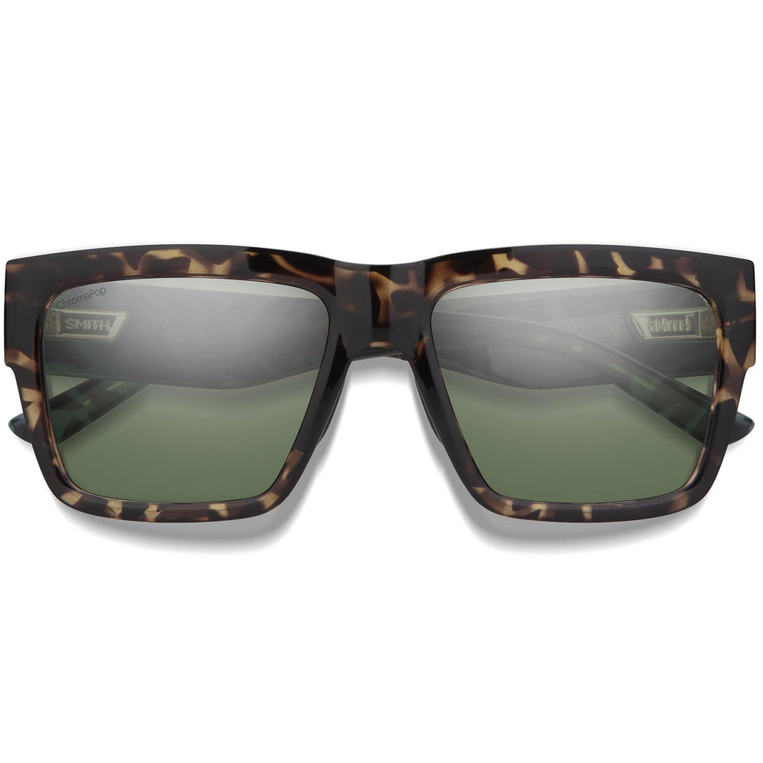Smith Sunglasses Lineup D1U L7 Alpine Tortoise ChromaPop Polarized Green