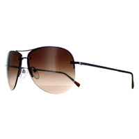 Prada Sport Sunglasses PS 50RS 5AV6S1 Gunmetal Brown Gradient