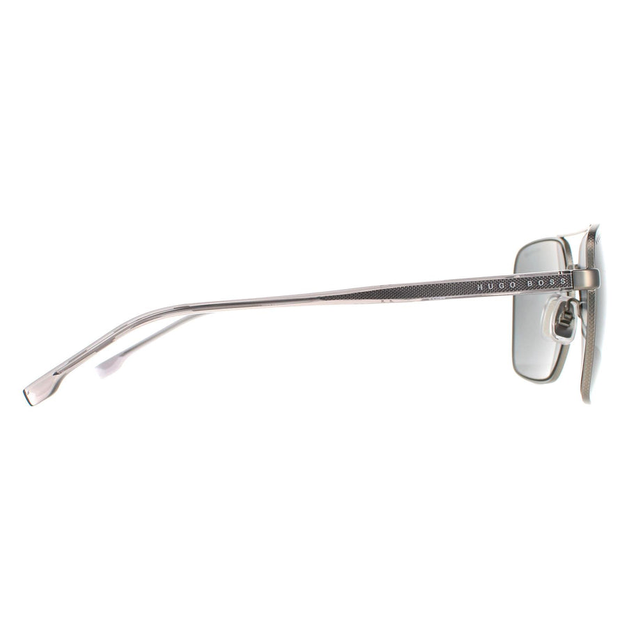 Hugo Boss Sunglasses BOSS 1045/S R81 M9 Matte Ruthenium Grey Polarized