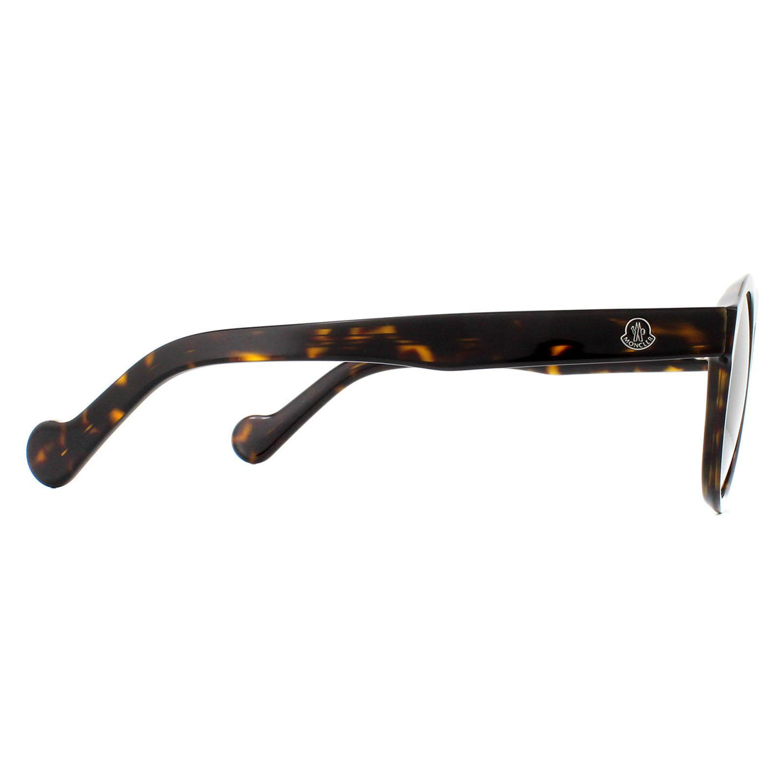 Moncler Sunglasses ML0073 52R Dark Havana Green Polarized