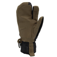 POW Sniper GTX Trigger Mitt Men's Medium CafÃ© Gore-Text Snow Hybrid Glove