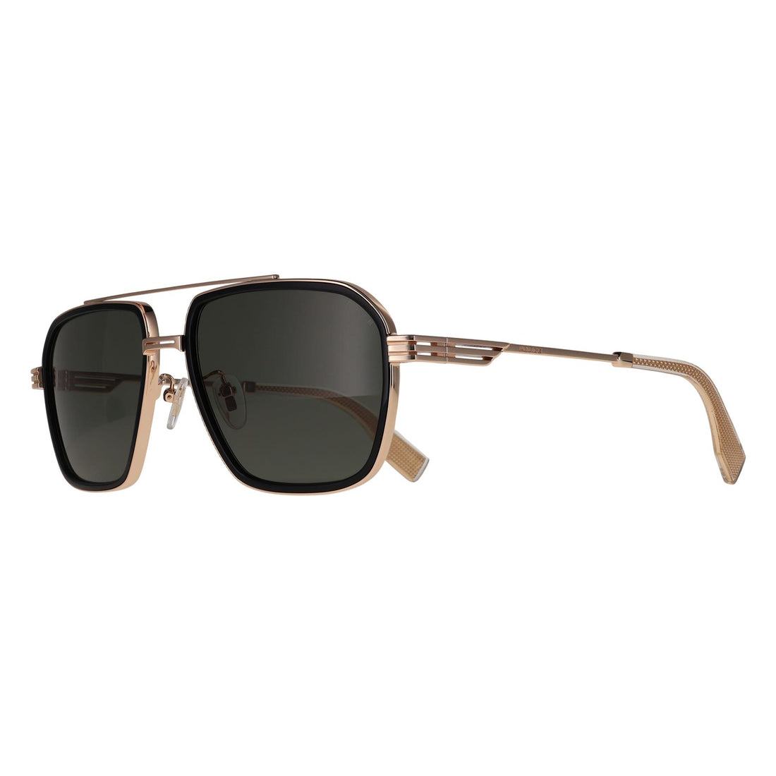 Police Sunglasses SPLQ91E Mercury 1 300Y Gold Green