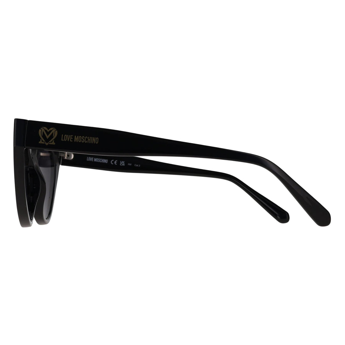 Love Moschino Sunglasses MOL064/S 807 IR Black Grey