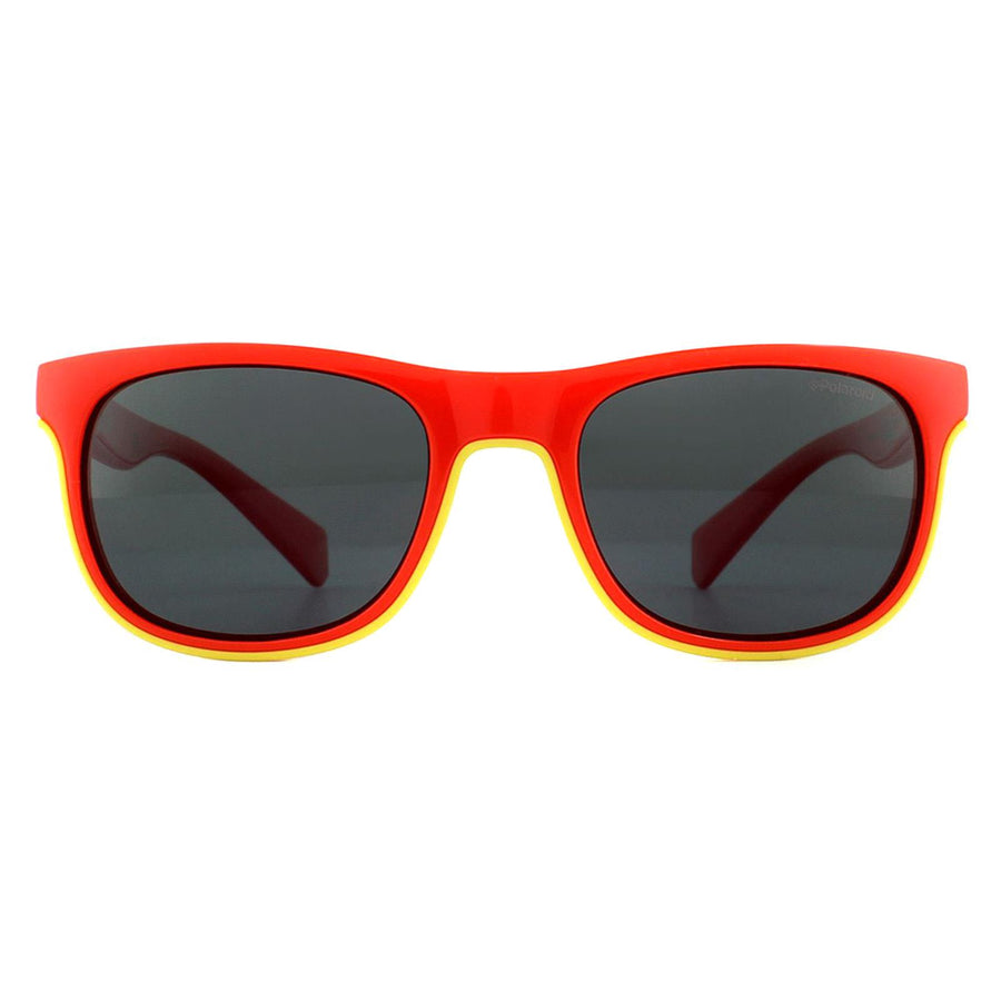 Polaroid Kids Sunglasses PLD 8035/S C9A M9 Red Grey Polarized