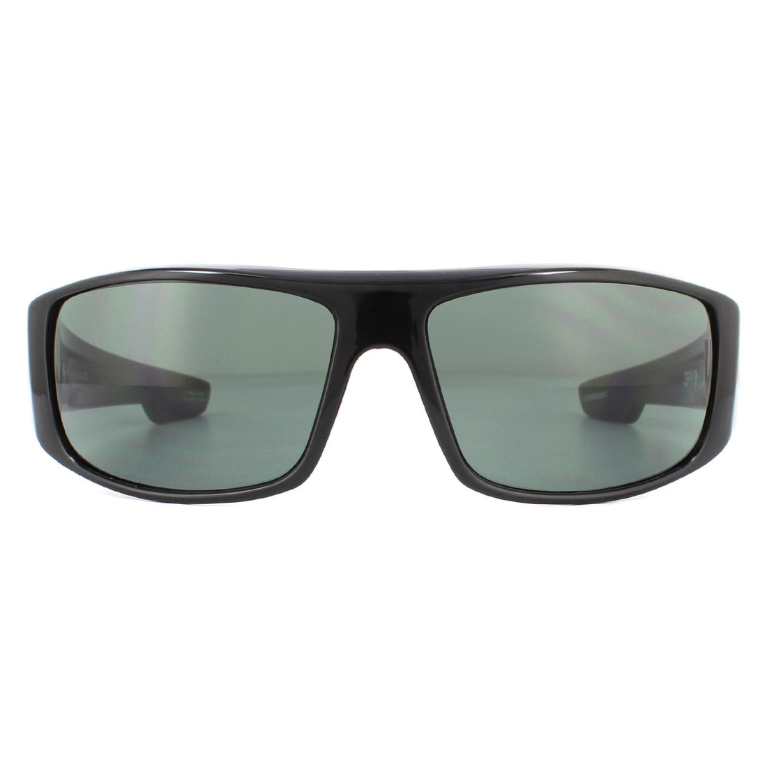 Spy Logan Sunglasses Black / Happy Grey Green